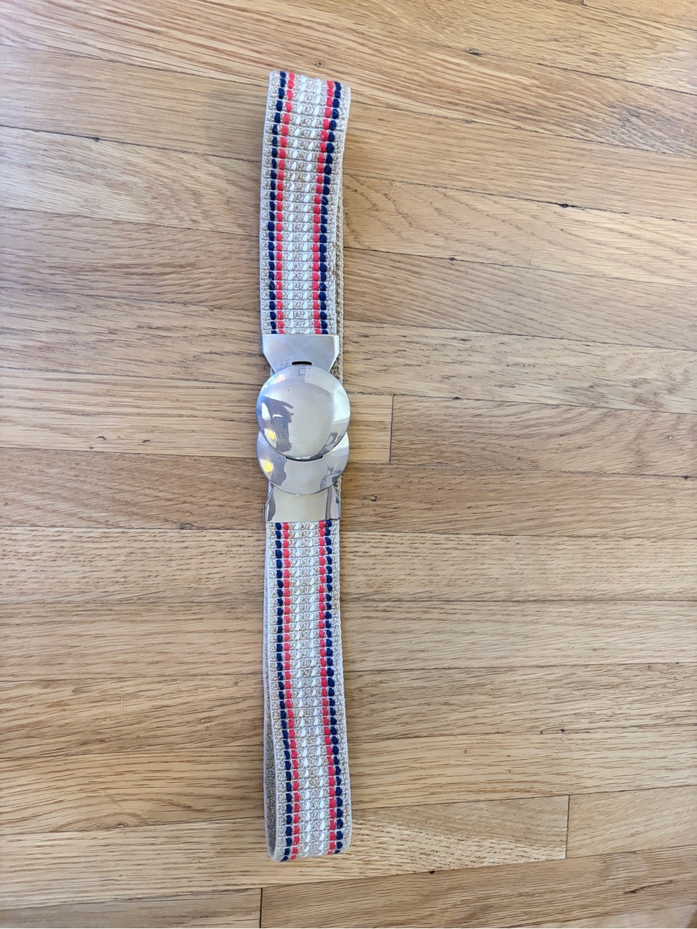 Vintage stretchy belt. 1970s groovy.